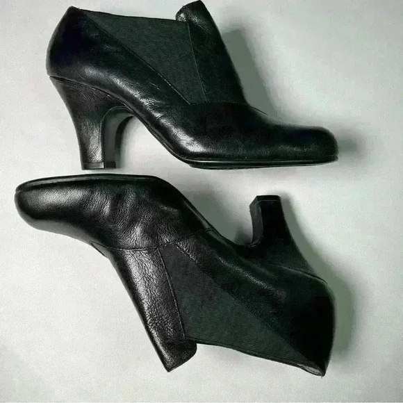 AEROSOL WOMEN OFFICE ANKLE BOOTS HIGH HEELS SHOES SZ 10 NEW NB - Picture 2 of 10